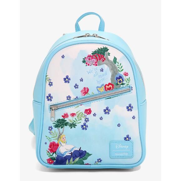 Loungefly Disney Alice In Wonderland Watercolor Mini Backpack main image 4